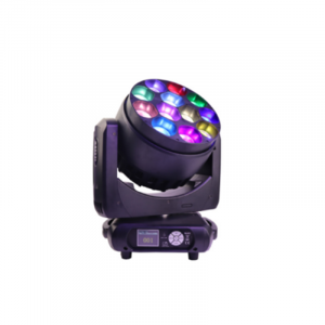 12颗40W RGBW 4合1调焦点控LED染色灯