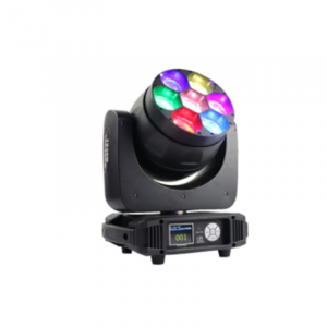 7颗40WRGBW 4合1调焦点控LED染色灯